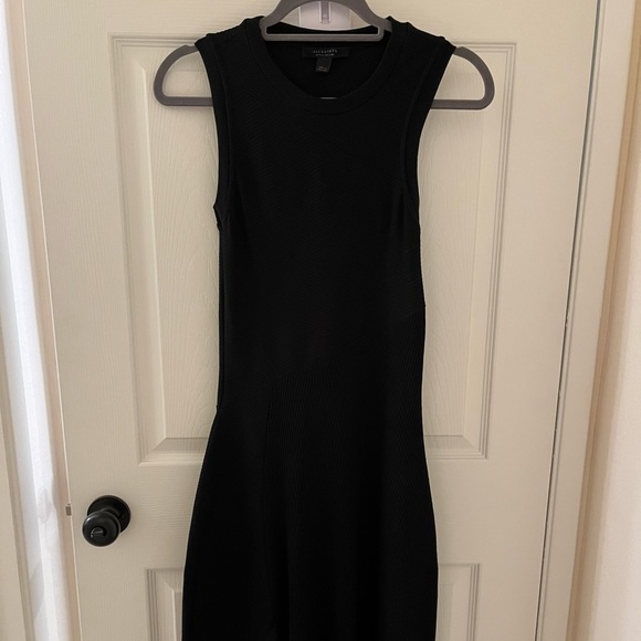 All Saints Gia Dress. Never worn but had been washed once. Like new condition. - Picture 3 of 4